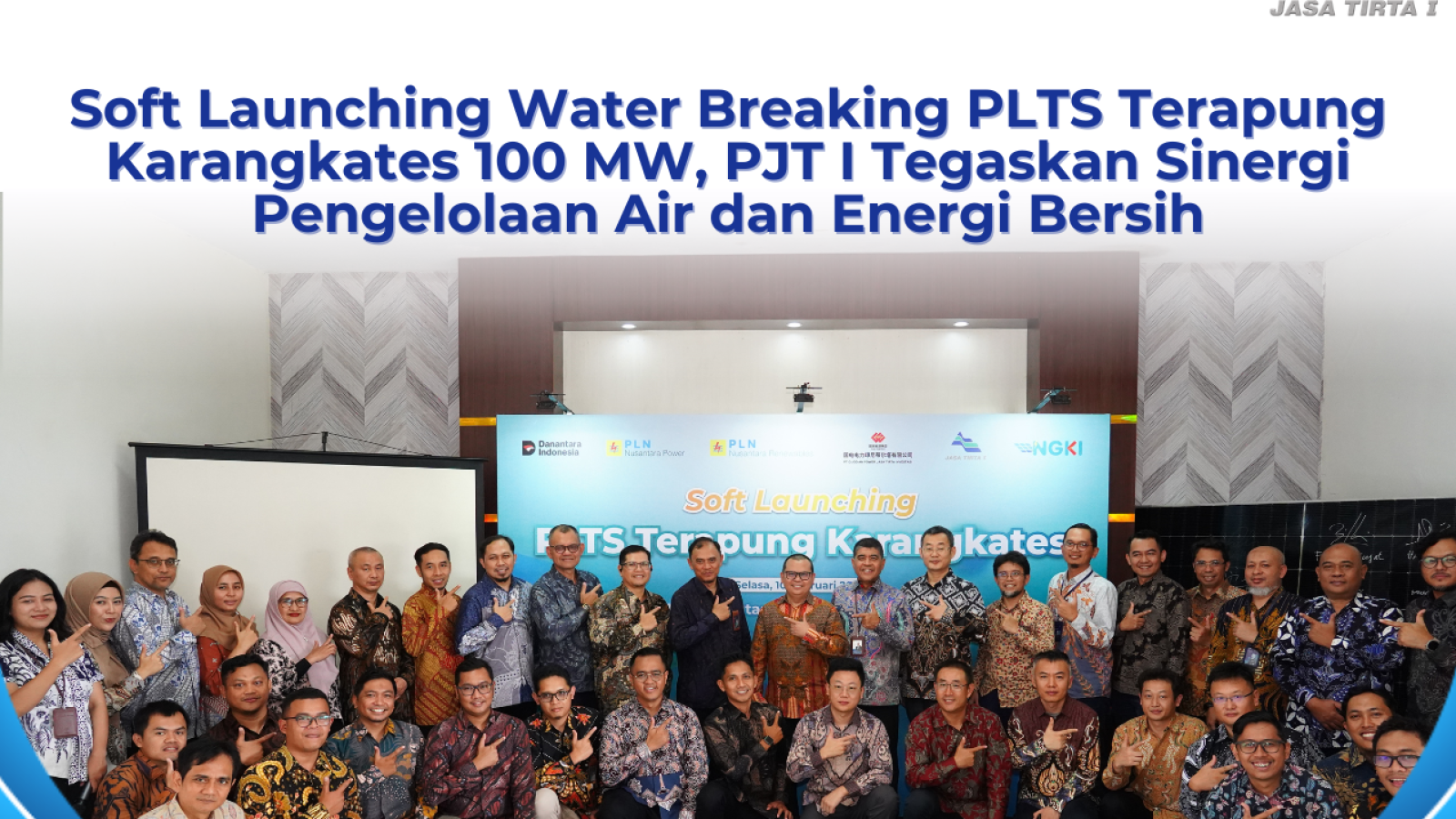SOFT LAUNCHING WATER BREAKING PLTS TERAPUNG