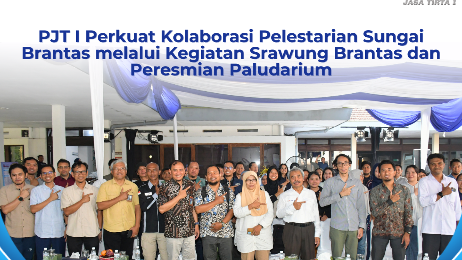 PJT I Perkuat Kolaborasi Pelestarian Sungai Brantas melalui Kegiatan Srawung Brantas dan Peresmian Paludarium