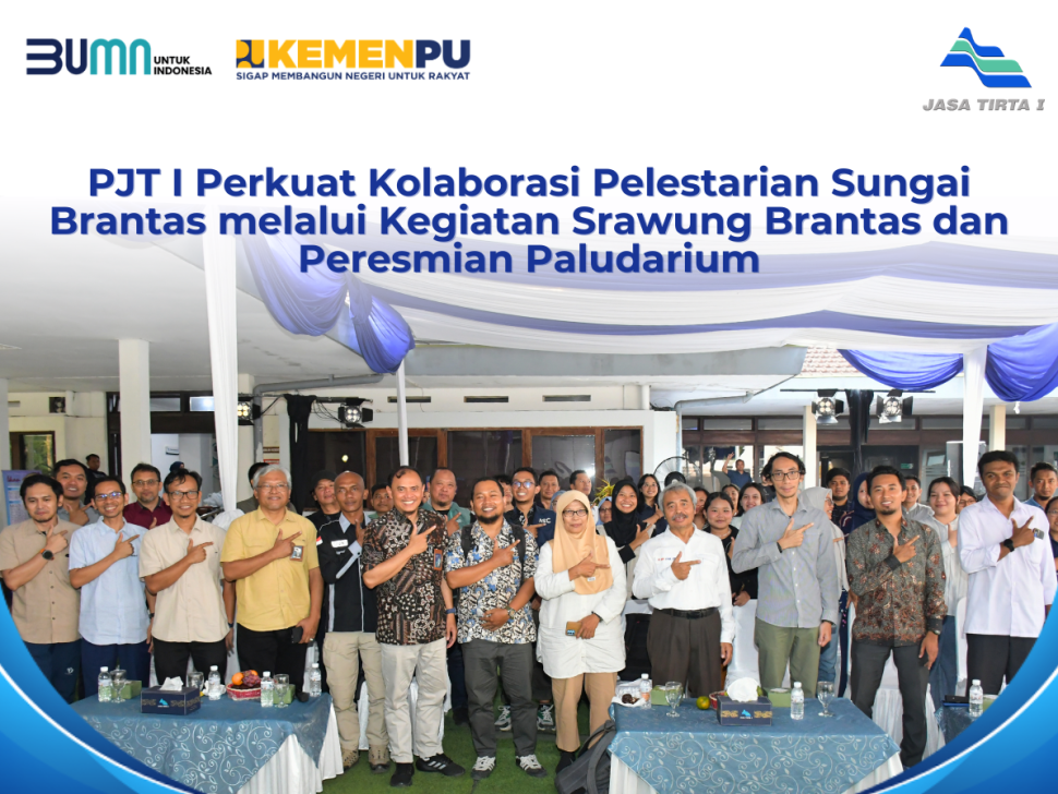 PJT I Perkuat Kolaborasi Pelestarian Sungai Brantas melalui Kegiatan Srawung Brantas dan Peresmian Paludarium
